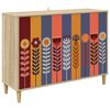 vidaXL Sivup&ouml;yt&auml; ESSEN Sonoma 102 x 33 x 75 cm Tekninen puu