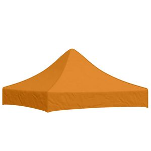 vidaXL Juhlateltan katto 2x2 m oranssi 270 g/m&sup2;