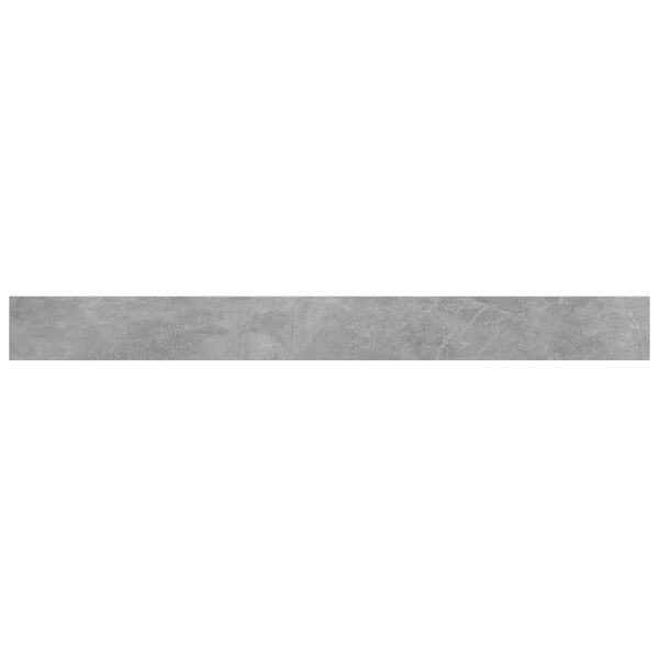 vidaXL Kirjahyllytasot 4 kpl betoninharmaa 100x10x1,5 cm tekninen puu