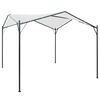 vidaXL Huvimaja 3x3x2,6 m valkoinen 180 g/m&sup2;