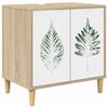 vidaXL Kylpyhuonekaappi HANAU Sonoma 60 x 40 x 60 cm Tekninen puu