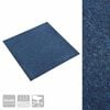 vidaXL Matto 20 pcs Tumma Sininen 50 x 50 cm 100% polypropeeni