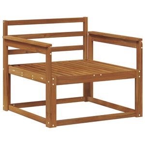 vidaXL Ulkotilan keskisohva Tihe&auml; akasiapuu Luonnollinen