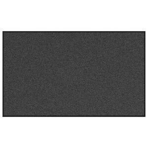 vidaXL Ovenmatto Antrasiitti ja musta 90 x 150 cm 100% polyamidi