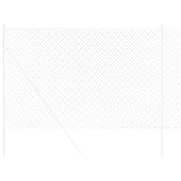 vidaXL Ketjuaita Hopea 10 x 1,6 m Galvanoitu ter&auml;s