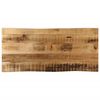 vidaXL P&ouml;yt&auml;levy el&auml;v&auml; reuna 100x40x3,8 cm t&auml;ysi karkea mangopuu
