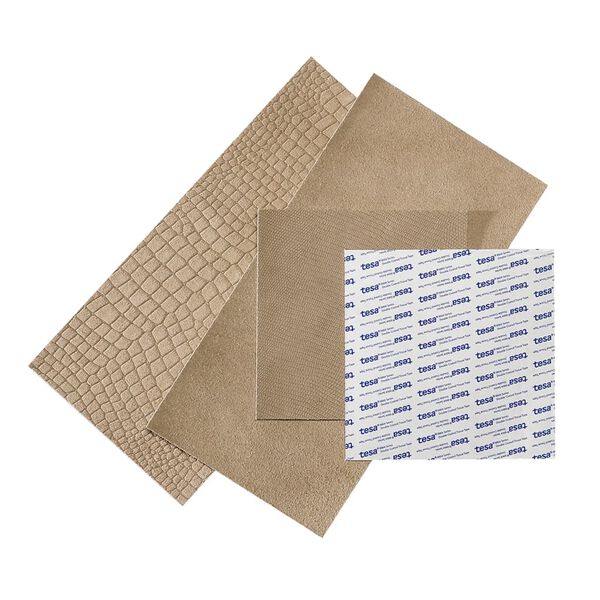 WallArt Nahkalaatat Borret hiekanbeige 32 kpl