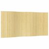 vidaXL Tilanjakaja vaalea luonnollinen leveys 400 cm korkeus 165 cm bambu