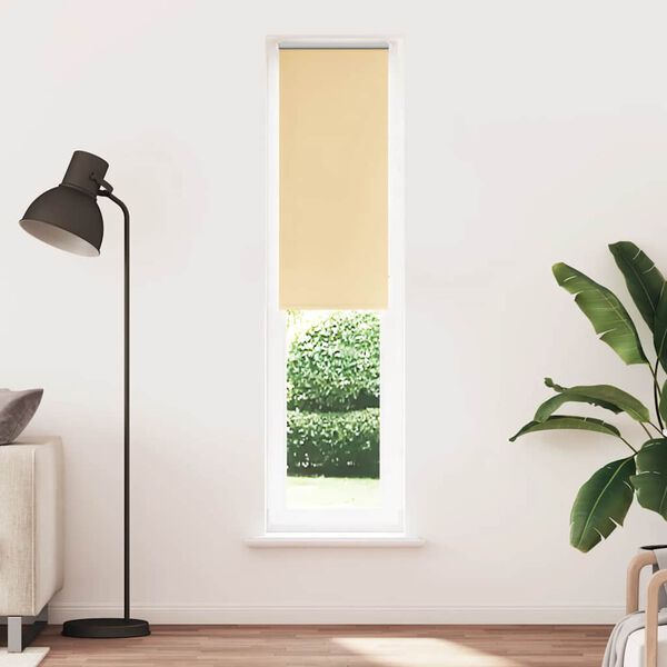 vidaXL Rullaverho Blackout Beige 60x210 cm Kankaan leveys 55,7 cm