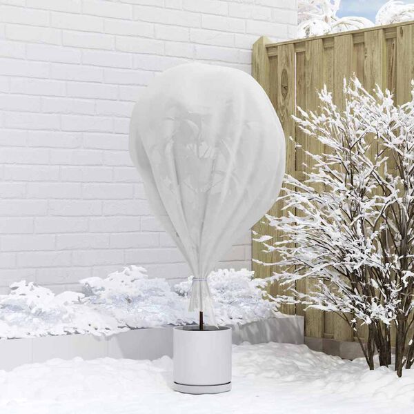 vidaXL Pakkassuojakasvivilla Valkoinen 20 x 3,2 m Non-woven Kangas