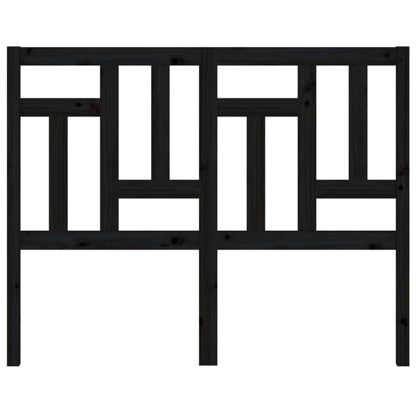 vidaXL S&auml;ngynp&auml;&auml;ty musta 205,5x4x100 cm t&auml;ysi m&auml;nty