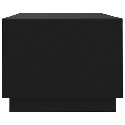 vidaXL Sohvapöytä musta 102x55x43 cm lastulevy