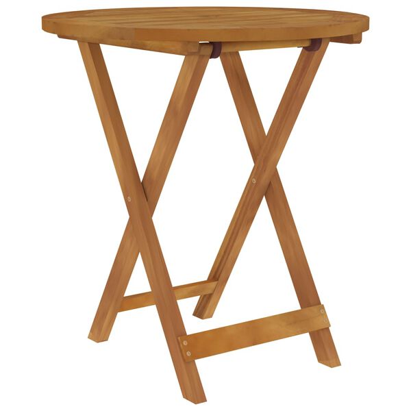 vidaXL 3-osainen kokoontaitettava puutarharuokailuryhm&auml; akaasiapuu