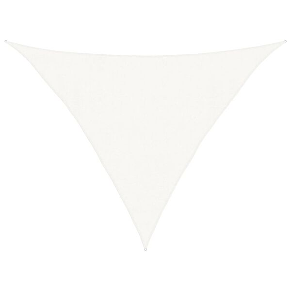 vidaXL Aurinkopurje 160 g/m² valkoinen 4x4x5,8 m HDPE