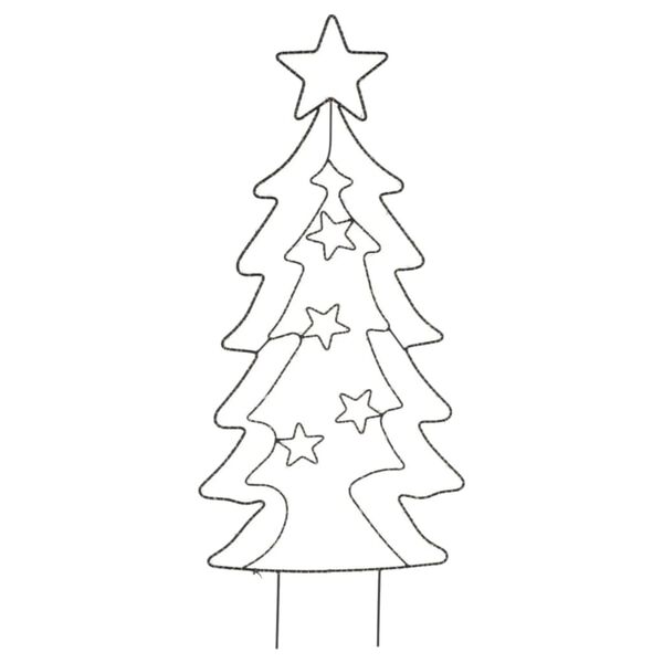 Ambiance Puutarhan joulukuusikoriste 90 LED-valolla