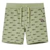 vidaXL Lasten shortsit kiristysny&ouml;rill&auml; vaalea khaki 116