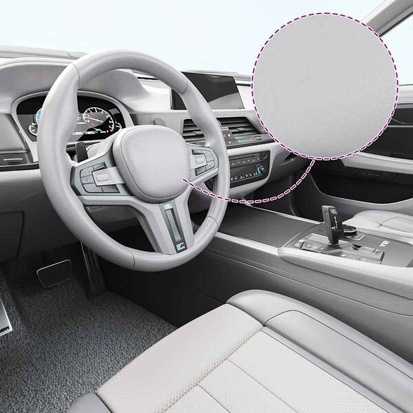 vidaXL Auton p&auml;&auml;llystekalvo mattahopea 100x150 cm