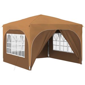 vidaXL Pop-up Juhlateltta 290 x 290 x 245 cm Beige