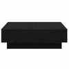 vidaXL Sohvap&ouml;yt&auml; Musta tammi. 90 x 90 x 28 cm Tekninen puu