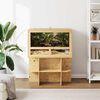 vidaXL Terrarium Ruskea 80 x 50 x 100 cm OSB