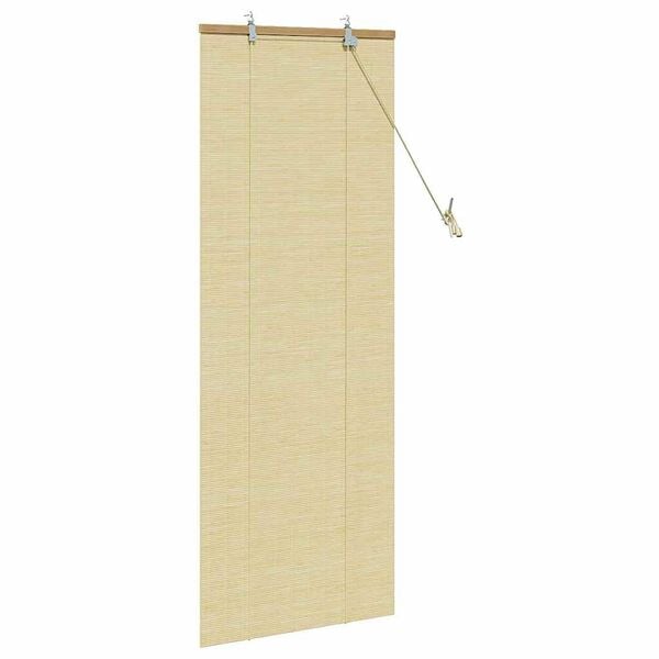 vidaXL Rullaverho verhoilla Luonto 60 x 160 cm Bambu