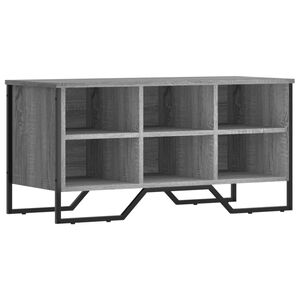 vidaXL Kenk&auml;kaappi harmaa Sonoma 90x38x45,5 cm tekninen puu