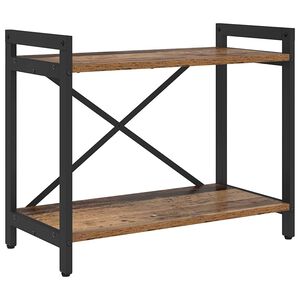 vidaXL Kirjahylly 60 x 30 x 50 cm Tekninen puu Vanha puu