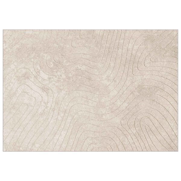 vidaXL Alue matot Suorakaide PALMERAS Beige 200 x 140 cm Polyesteri