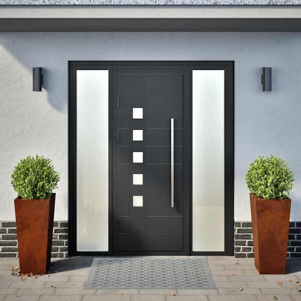 vidaXL Istutuskoneet 2 kpl 35x35x75 cm s&auml;&auml;nkest&auml;v&auml; ter&auml;s