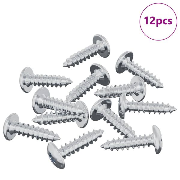 vidaXL Ruuvi 12 pcs Hopea M4 x 16 mm Ter&auml;s