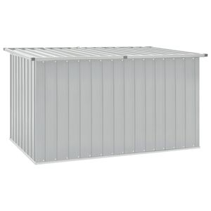 vidaXL Puutarhan varastoarkku harmaa 171x99x93 cm