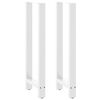 vidaXL Baarip&ouml;yd&auml;n jalat valkoinen 2 kpl 50x(110-111) cm ter&auml;s