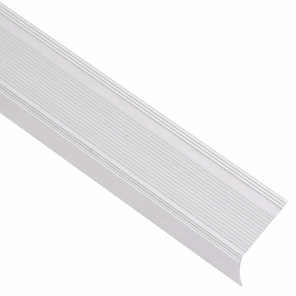 vidaXL Portaikon suojukset L-muotoiset 5 kpl alumiini 100 cm hopea