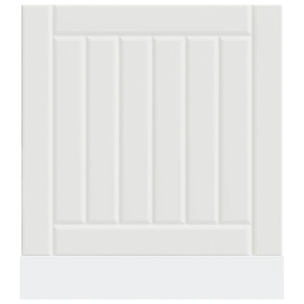 vidaXL astianpesukonepaneeli Lucca valkoinen suunniteltu puu