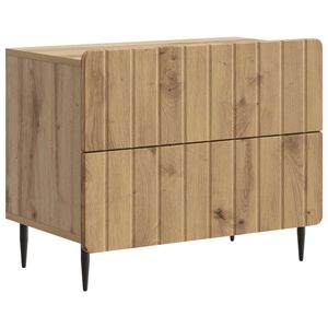 vidaXL Y&ouml;p&ouml;yt&auml;kaappi Artisaanitammi 62 x 34,5 x 49,5 cm Tekninen puu