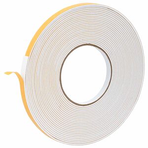vidaXL Itsekiinnittyv&auml; vaahtoteippi valkoinen 10mm x 10m CR-vahto