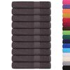 vidaXL Saunapyyhkeet FROGN 10 kpl Antrasiitti 80x200 cm 360 gsm