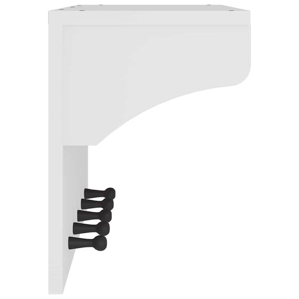 vidaXL Sein&auml;naulakko SANDNES valkoinen 87x30x42 cm t&auml;ysi m&auml;nty