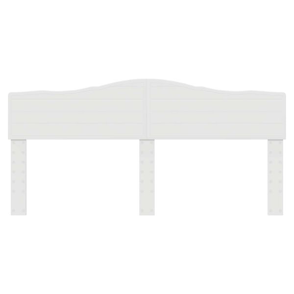 vidaXL P&auml;&auml;tylevy Kiilt&auml;v&auml; Valkoinen 200 cm Tekninen puu