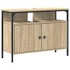 vidaXL Kylpyhuoneen allaskaappi Ruskea 80 x 30 x 60 cm Tekninen puu