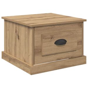 vidaXL Sohvap&ouml;yt&auml; Artisan tammi 50 x 50 x 35 cm Tekninen puu