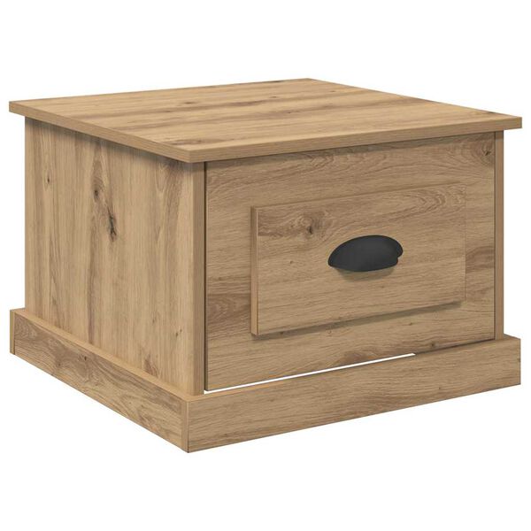 vidaXL Sohvap&ouml;yt&auml; Artisan tammi 50 x 50 x 35 cm Tekninen puu