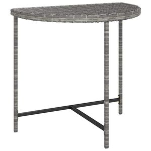 vidaXL Puutarhap&ouml;yt&auml; harmaa 80x50x75 cm polyrottinki