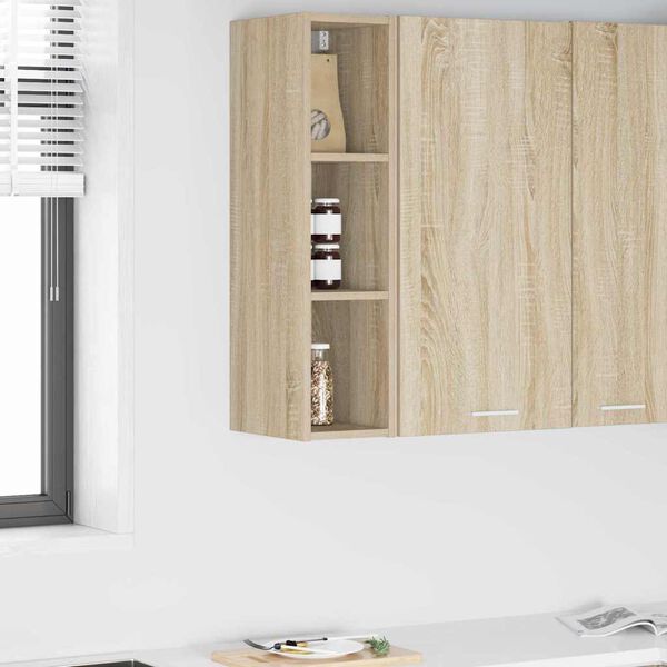 vidaXL Henkarikaappi Sonoman tammi 20 x 29,5 x 80 cm Tekninen puu