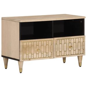 vidaXL TV-taso 70x33x46 cm t&auml;ysi mangopuu