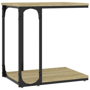 vidaXL Sivup&ouml;yt&auml; Sonoma-tammi 50x35x52 cm tekninen puu