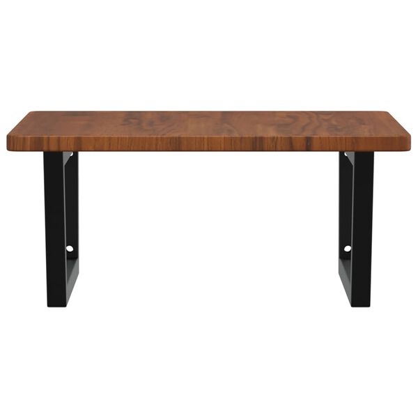 vidaXL Pesuallashylly sein&auml;lle ter&auml;s ja t&auml;ysi tammi