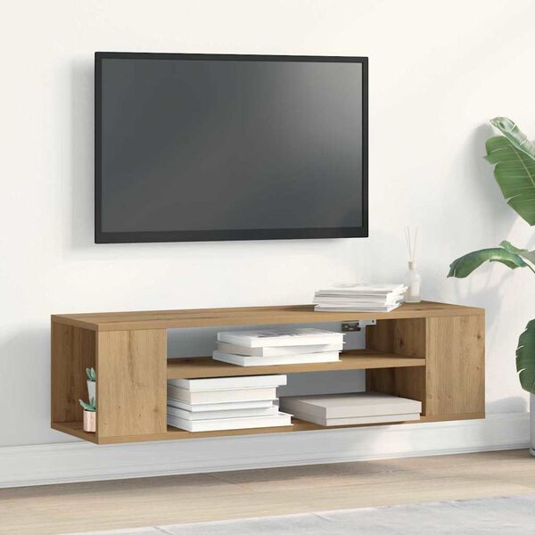 vidaXL TV-kaappi artisian oak 100 x 30 x 26,5 cm Tekninen puu