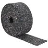 vidaXL Kumin granulaatti rulla Musta 500 x 12 x 0,8 cm Kumi
