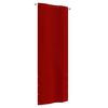 vidaXL Parvekkeen suoja punainen 80x240 cm Oxford kangas